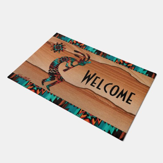 Southwest Kokopelli Deurmat (Schuin)