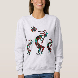 Southwest Kokopelli die de Flute T-Shirt speelt