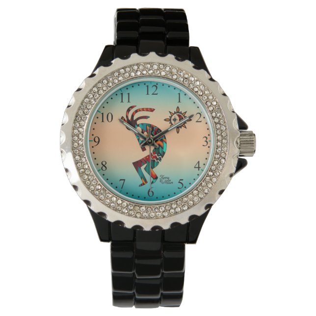 Southwest Kokopelli eWatch Horloge (Voorkant)