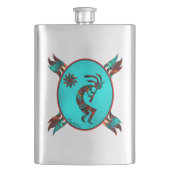Southwest Kokopelli Flacon (Voorkant)
