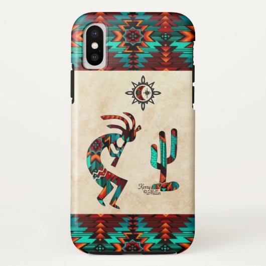 Southwest Kokopelli Hoesje-Mate iPhone Case (Achterkant)