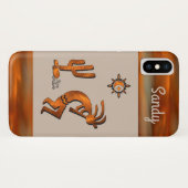 Southwest Kokopelli Hoesje-Mate iPhone Case (Achterkant (horizontaal))