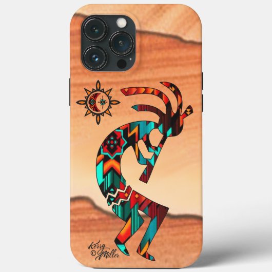 Southwest Kokopelli Hoesje-Mate iPhone Case (Achterkant)