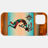 Southwest Kokopelli iPhone Case (Achterkant (horizontaal))