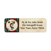 Southwest Kokopelli Label (Voorkant)