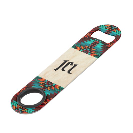 Southwest Kokopelli Speed Flessenopener (Achterkant Gekanteld)