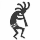 Southwest Kokopelli Sticker (Voorkant)