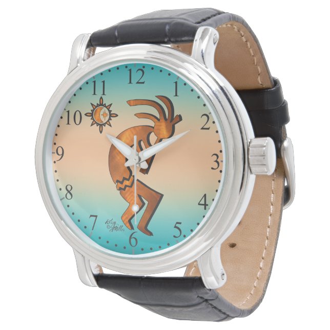 Southwest Kokopelli Watch Horloge (Gekanteld)