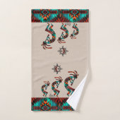 Southwest KokopelliTowel Bath Towel Set Bad Handdoek (Handdoek)