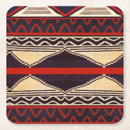 Southwest Native American Coaster Vierkante Kartonnen Onderzetter