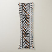 Southwest Native Sun en Rain Lichaamskussen (Voorkant Verticaal)