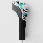 Southwest Native Sunrise in Turquoise Golfheadcover (Schuin)