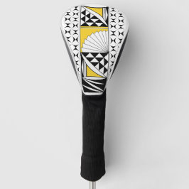 Southwest Native Sunrise in Yellow Golfheadcover