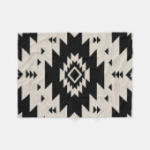 Southwest-patroon Fleece Deken (Voorkant (Horizontaal))