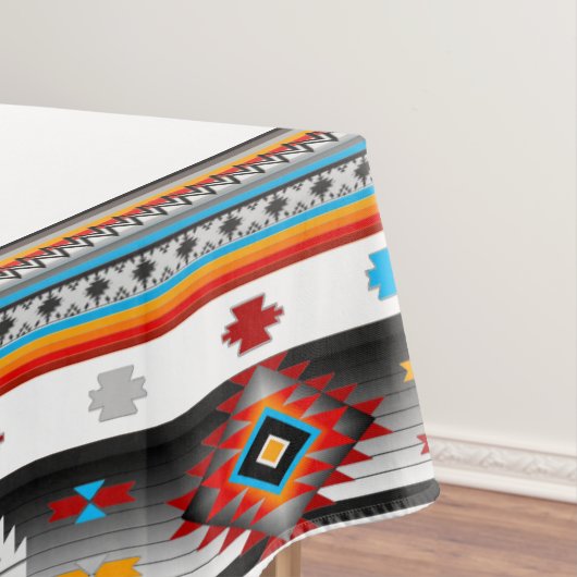 Southwest Pattern #1 - kleur aanpassen tafelkleed (Voorbeeld)
