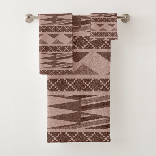 Southwest Pattern Bad Handdoek (Insitu)