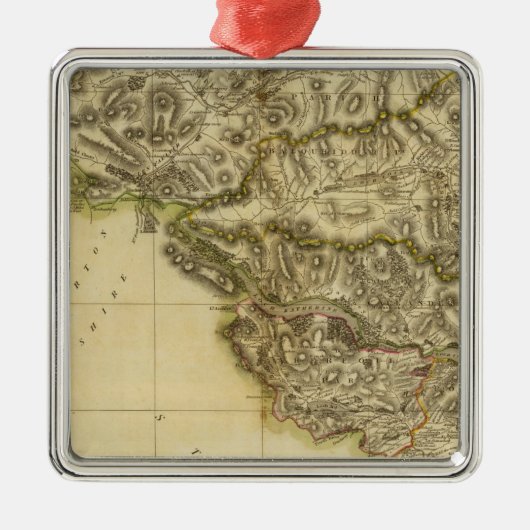 Southwest Perthshire Metalen Ornament (Voorkant)