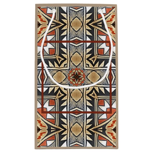 Southwest Pottery Art - Abstracte cadeautas (Achterkant)