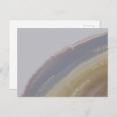 Southwest Rainbow Agate Uitnodiging Briefkaart (Voorkant / Achterkant)