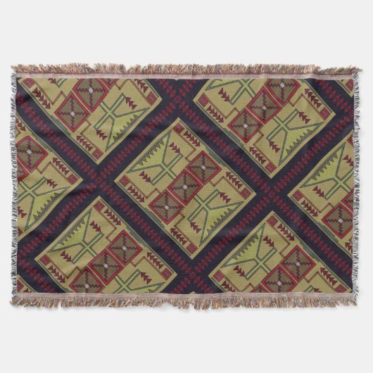 Southwest Retro Deken (Voorkant)