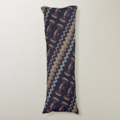 Southwest Retro Lichaamskussen (Voorkant Verticaal)