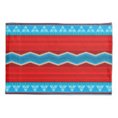 Southwest River Canyon Red Turquoise Standard Kussensloop (Achterkant-Links)
