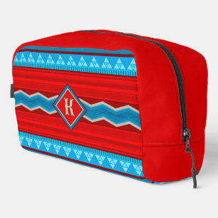 Southwest River Canyon RedTurquoise gepersonalisee Toilettasje