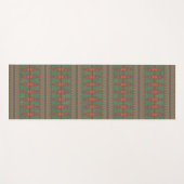 Southwest Sagebrush Green Geometric Design Yogamat (Voorkant (horizontaal))