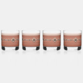 Southwest Sandstone Canyon en Conchos Whisky Glas (Links)