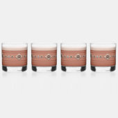 Southwest Sandstone Canyon en Conchos Whisky Glas (Rechts)