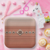 Southwest Sandstone Canyon Papieren Bordje (Feest)