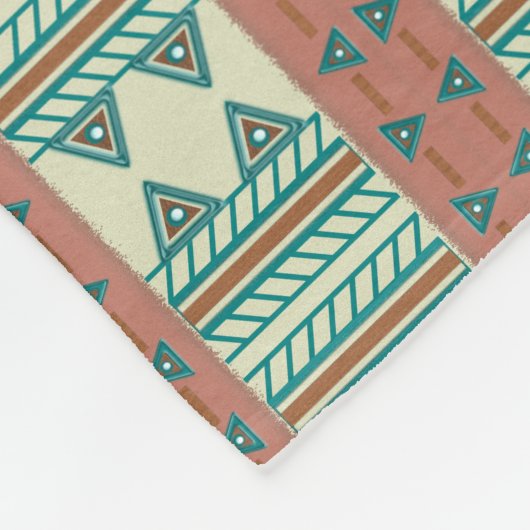 Southwest Serenity Fleece Blanket Deken (Hoek)