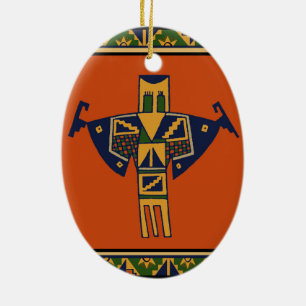 Southwest Shaman Spirit Keramisch Ornament