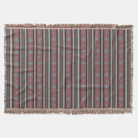 Southwest Sojourn Throw Blanket Deken (Voorkant)
