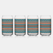 Southwest Style Geometric Cameron Gorge Design Blikvorm Glas (Rechts)