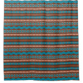 Southwest Style Geometric Cameron Gorge Design Douchegordijn (Voorkant)