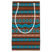 Southwest Style Geometric Cameron Gorge Design Klein Cadeauzakje (Voorkant)