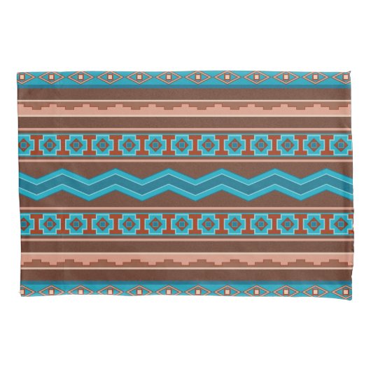 Southwest Style Geometric Cameron Gorge Design Kussensloop (Voorkant-Links)
