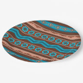 Southwest Style Geometric Cameron Gorge Design Papieren Bordje (Gekanteld)