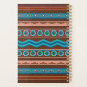 Southwest Style Geometric Cameron Gorge Design Planner (Achterkant)