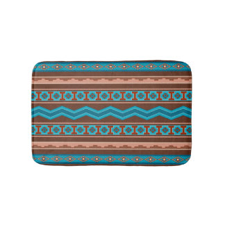 Southwest Style Geometric Cameron Gorge Design Sm Badmat