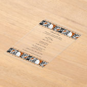 Southwest Sunrise Acryl Uitnodigingen (Laagn)