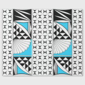 Southwest Sunrise in Turquoise Cadeaupapier (Vlak)