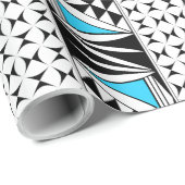 Southwest Sunrise in Turquoise Gift Wrap Cadeaupapier (Rol Hoek)