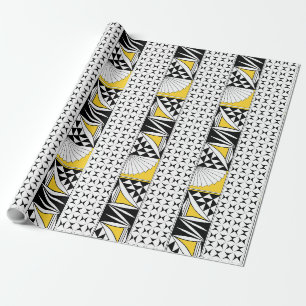 Southwest Sunrise in Yellow Gift Wrap Cadeaupapier
