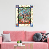 "Southwest Tree of Life" Toile de quatre saisons I (Insitu(Salon))