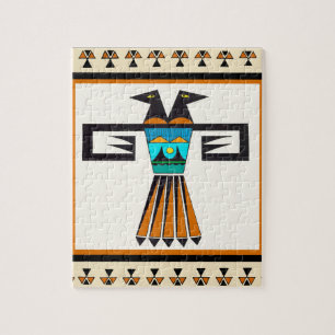 Southwest Twin Bird Head Legpuzzel