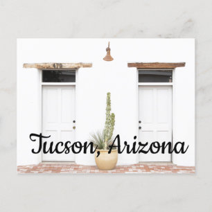 Southwest White Entry Tucson, Arizona Briefkaart