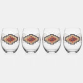 Southwest Wijnglas Zonder Voet (Links)