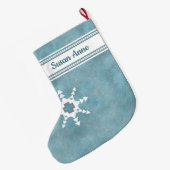 Southwest Winter Gepersonaliseerd Grote Kerstsok (Achterkant (Hangend))